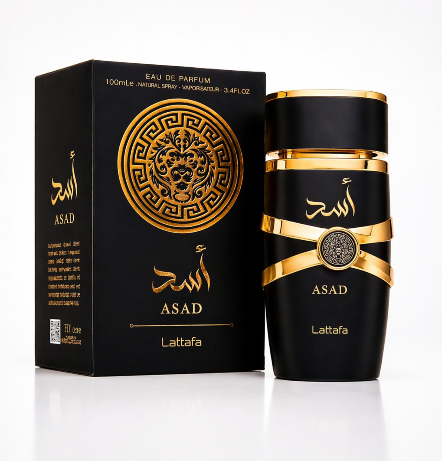 ASAD nga Lattafa đ€đ„ NjĂ« parfum i fuqishĂ«m dhe shumĂ« elegant pĂ«r meshkuj me stil! ASAD nga Lattafa ka njĂ« aromĂ« tĂ« thellĂ« dhe intensive qĂ« tĂ« jep vetĂ«besim dhe prezencĂ« tĂ« fortĂ« nĂ« çdo hap.